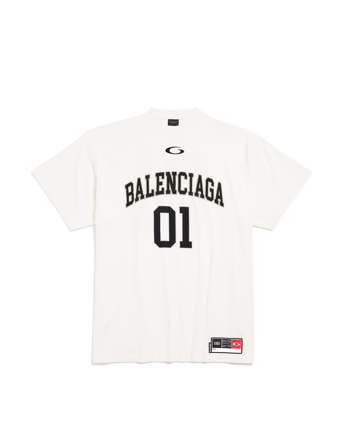 Remera Blanca Balenciaga Paris Shirt Camiseta Balenciaga Blanca