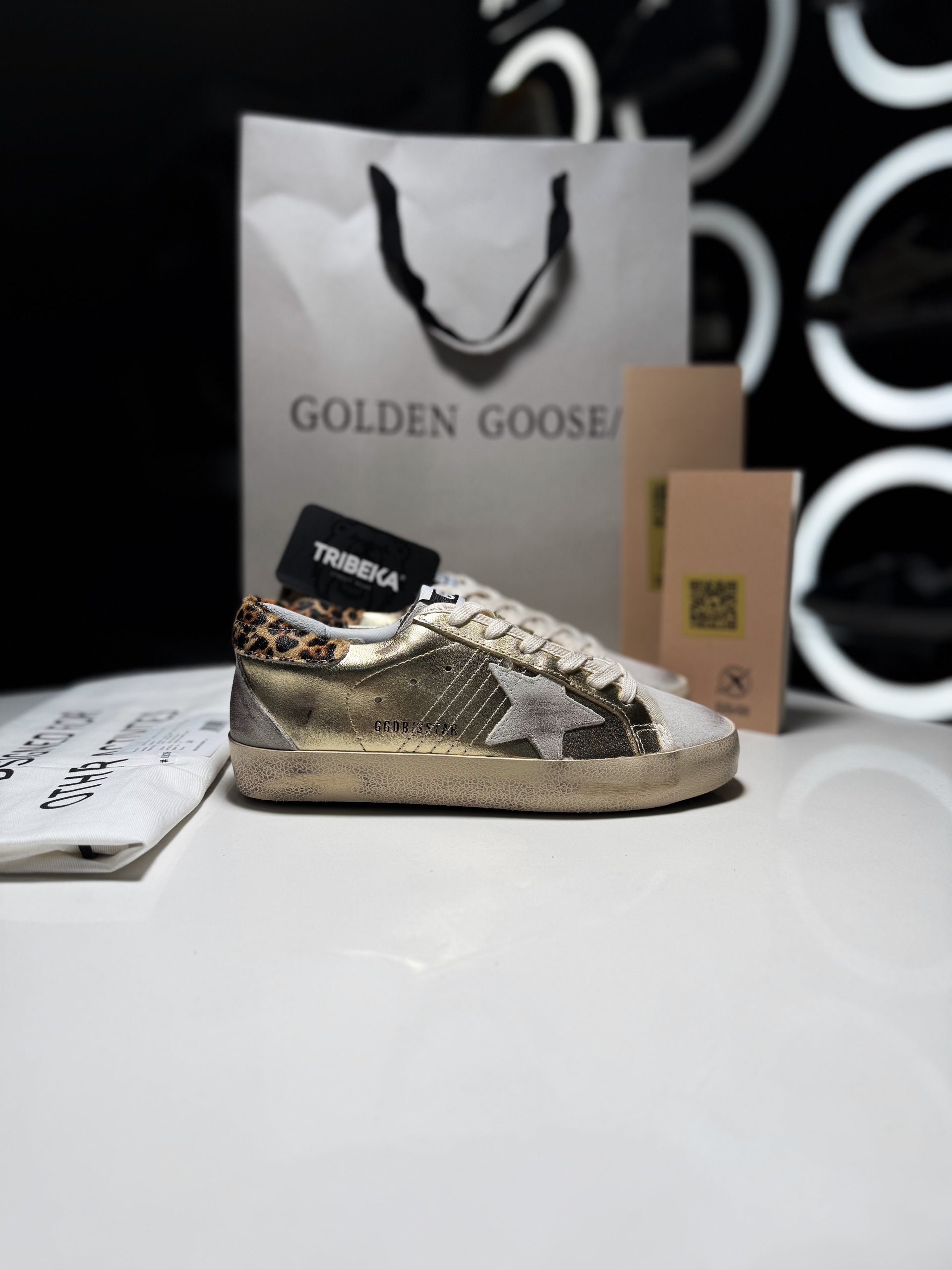 GOLDEN GOOSE BALLSTAR GOLD