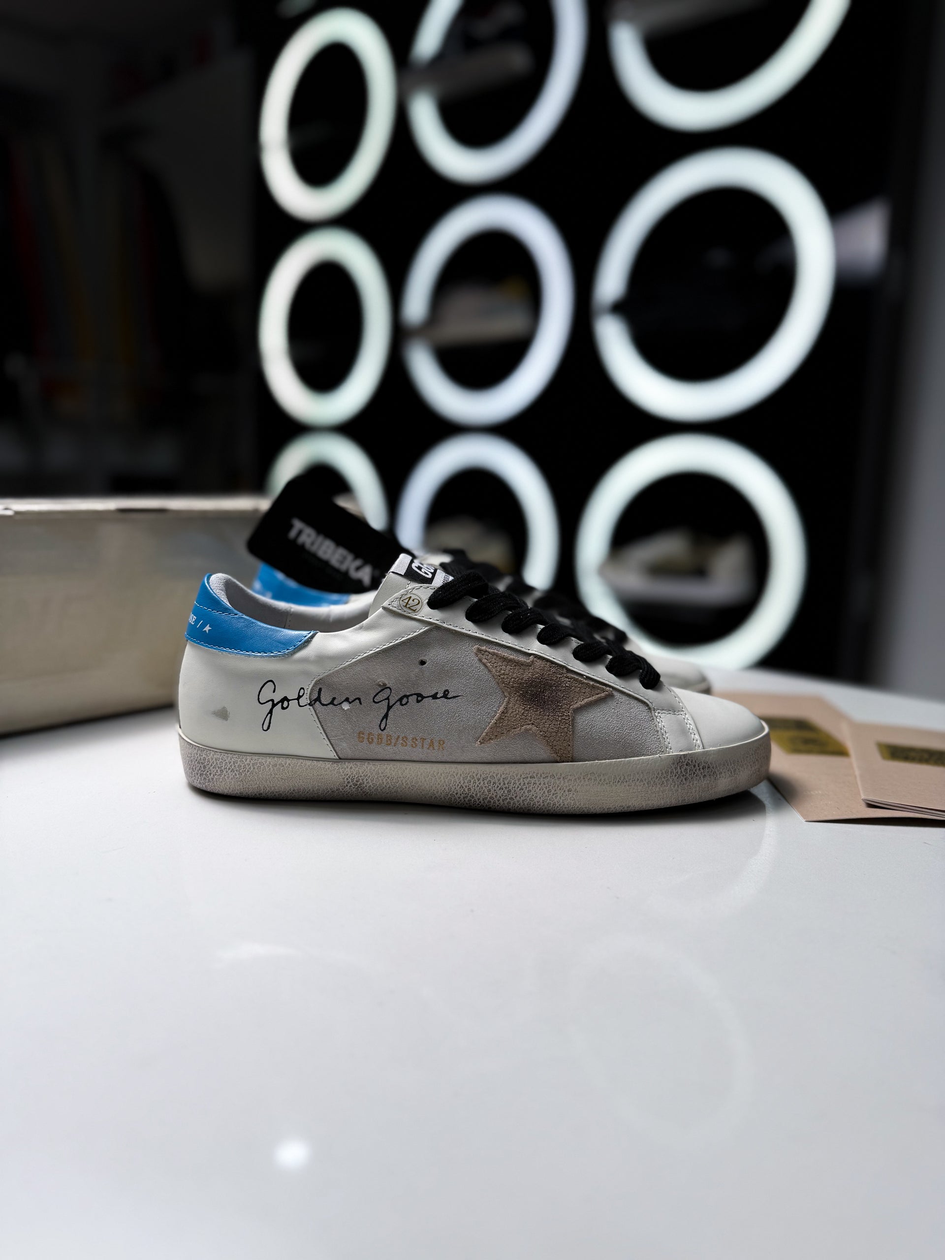 Golden goose SUPERSTAR Blue mark