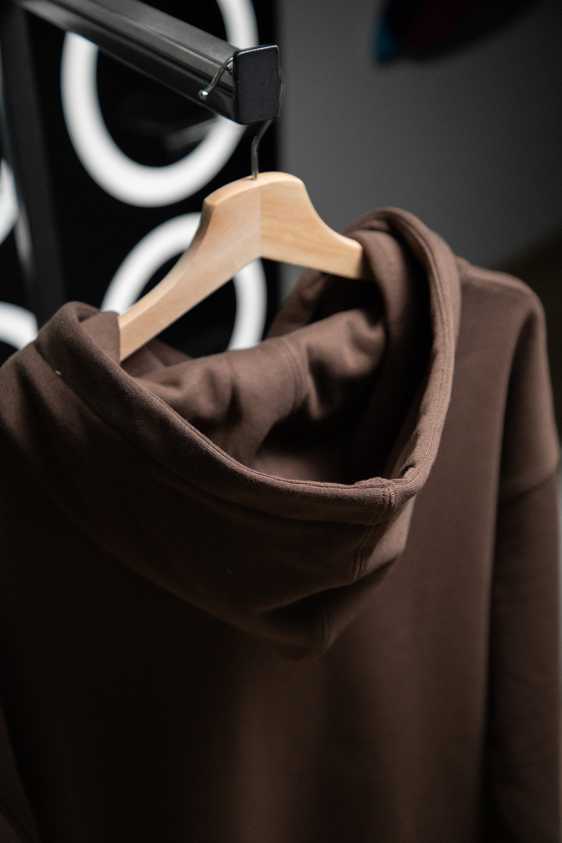 Hoodie Supreme gradient 24SS Brown