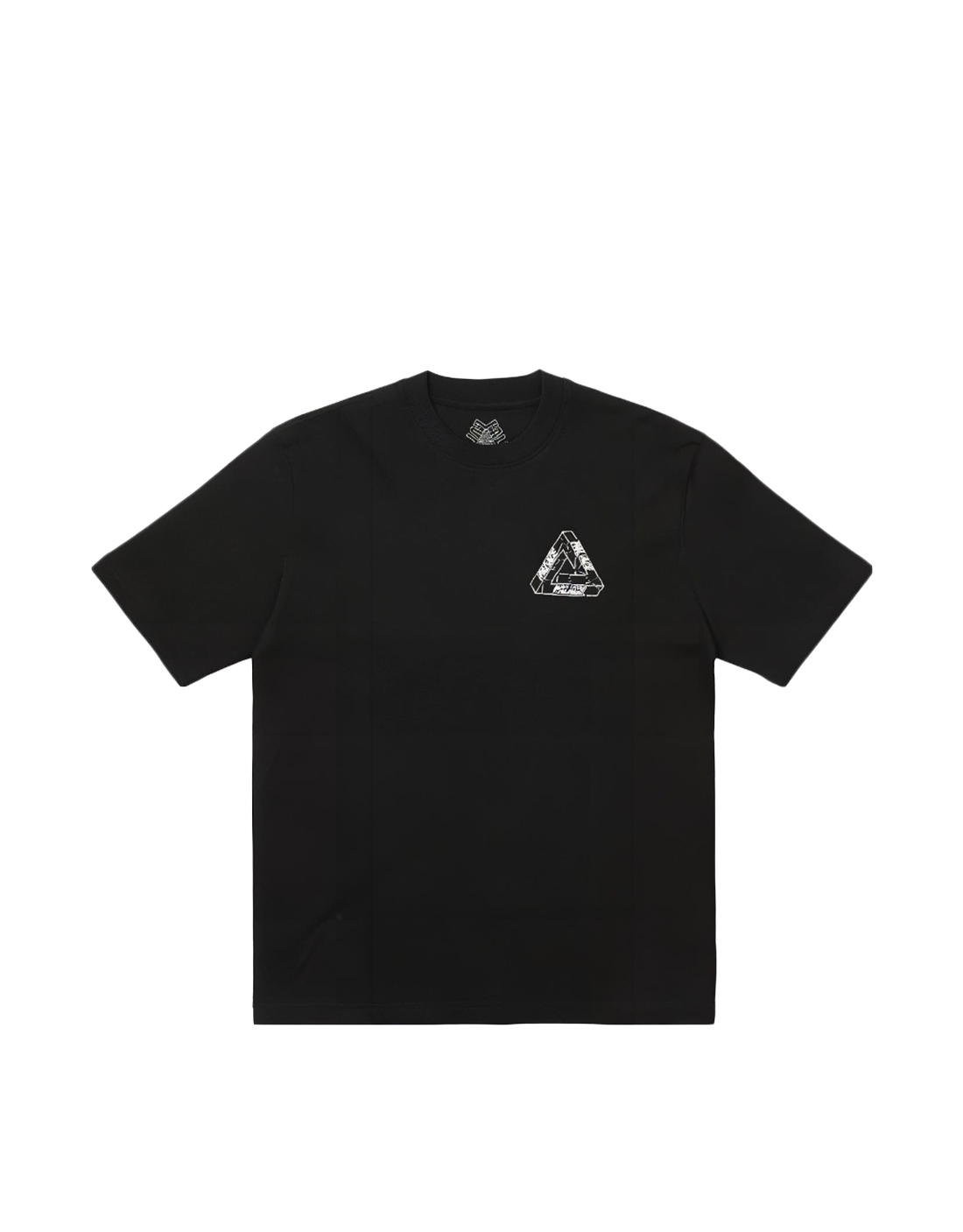 CAMISETA PALACE "TRI RIPPED" NEGRA