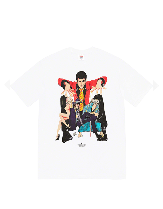CAMISETA SUPREME X UNDERCOVER LUPIN SS23