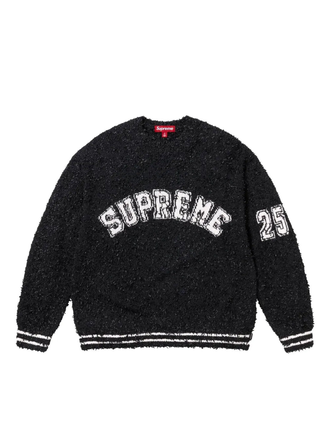 Sweater Textured Arc Black