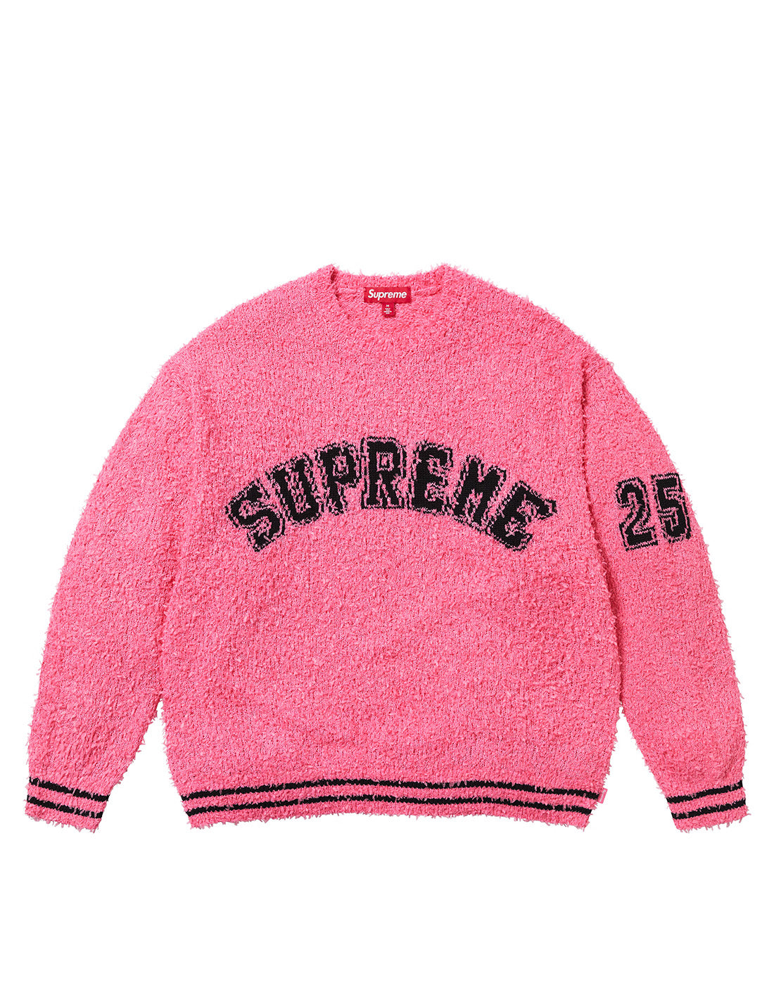 Sweater Textured Arc Pink