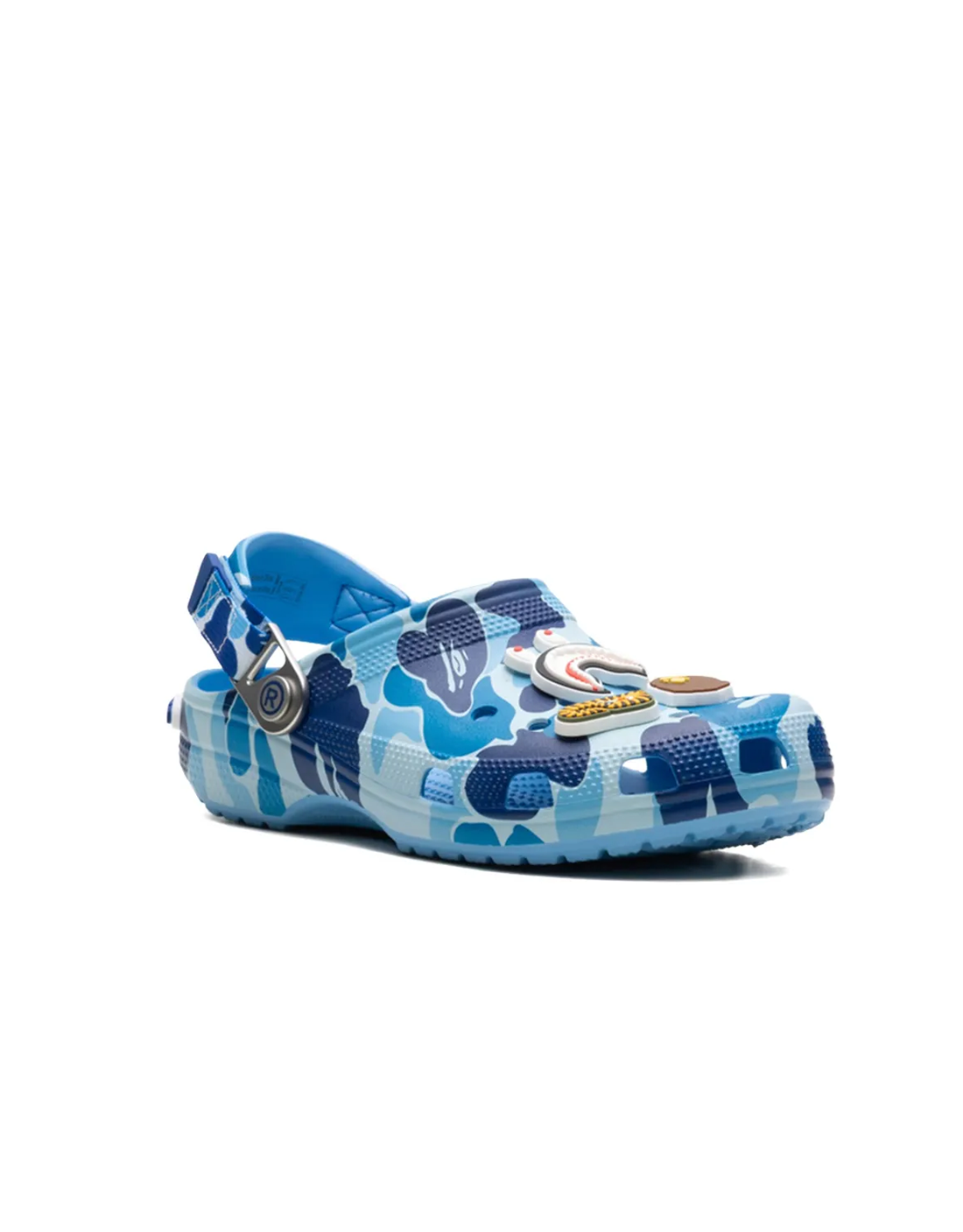 BAPE x CROCS BLUE CAMO