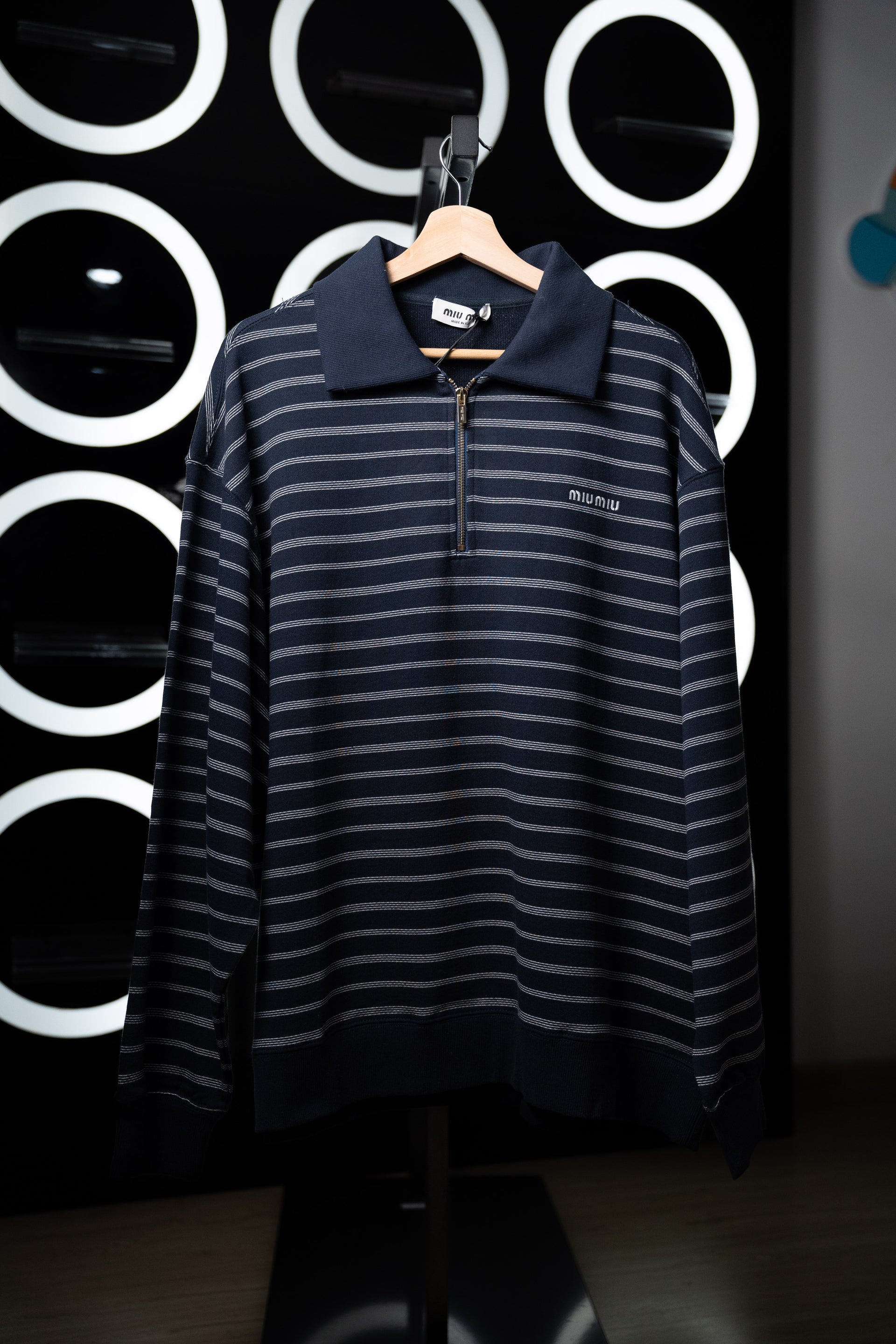 CAMIBUSO POLO MIU MUY BLUE LINE
