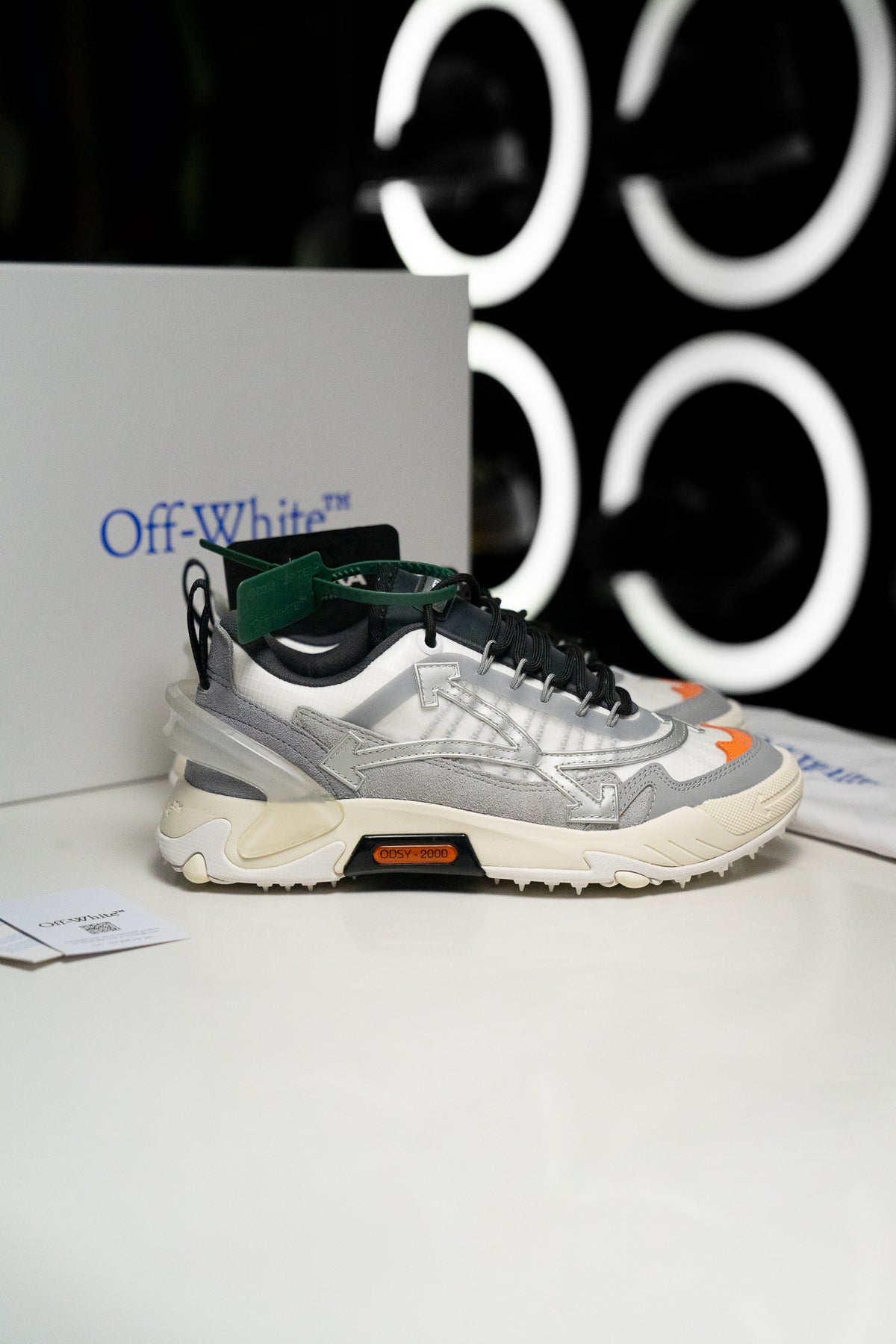 OFF WHITE ODZY 2000 "SILVER ORANGE"