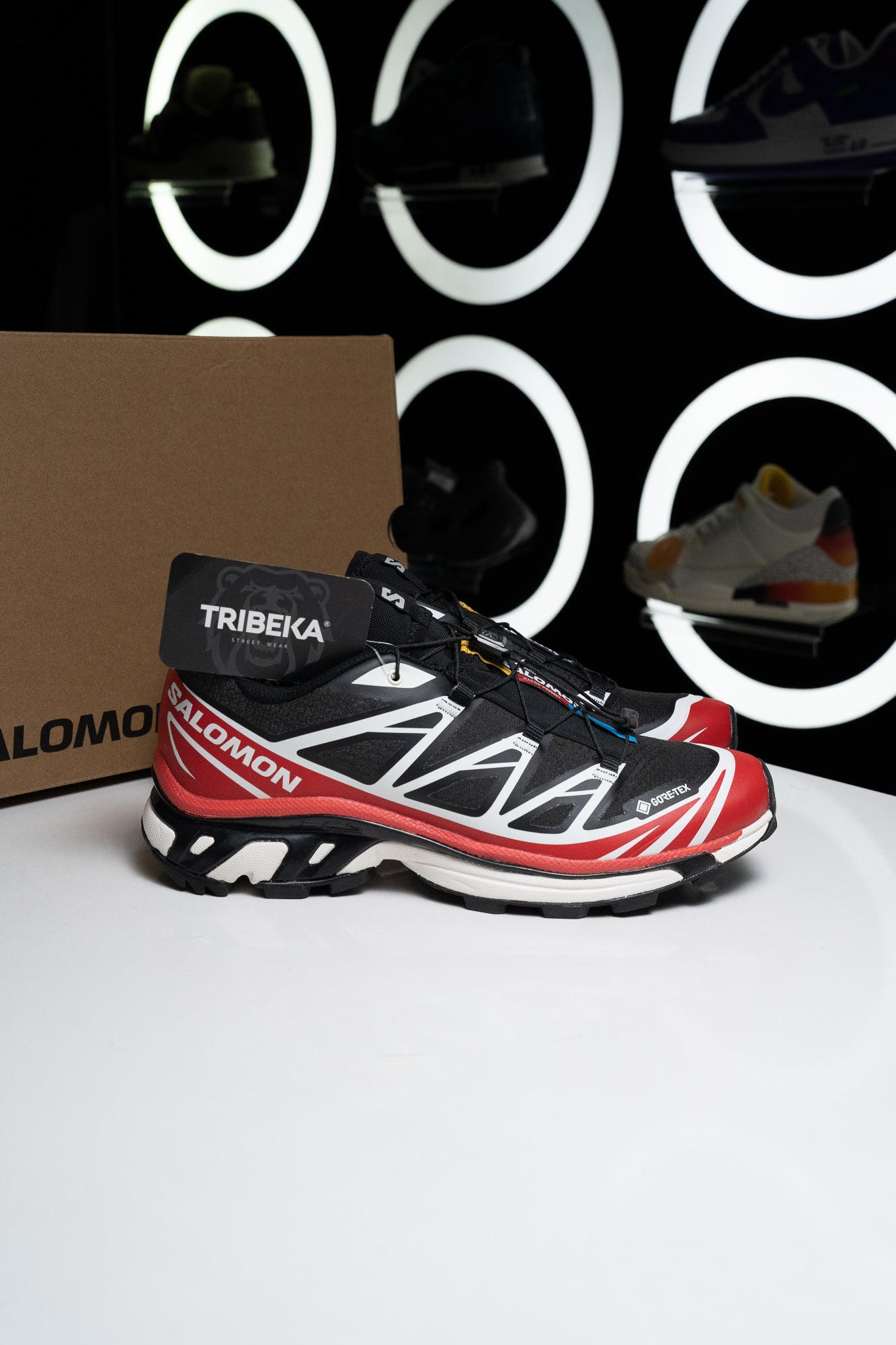 SALOMON XT-6 GTX BLACK FLAME