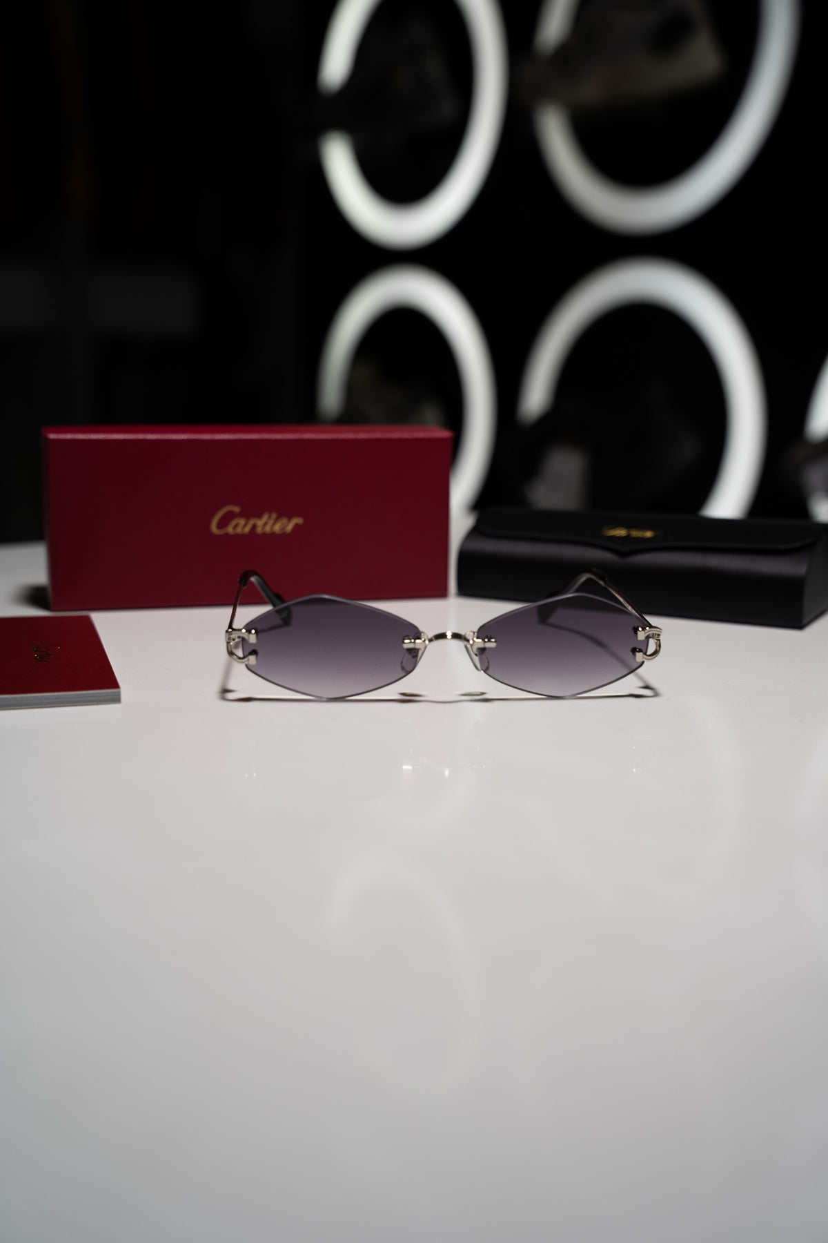 CARTIER SIGNATURE C BLACK LENS