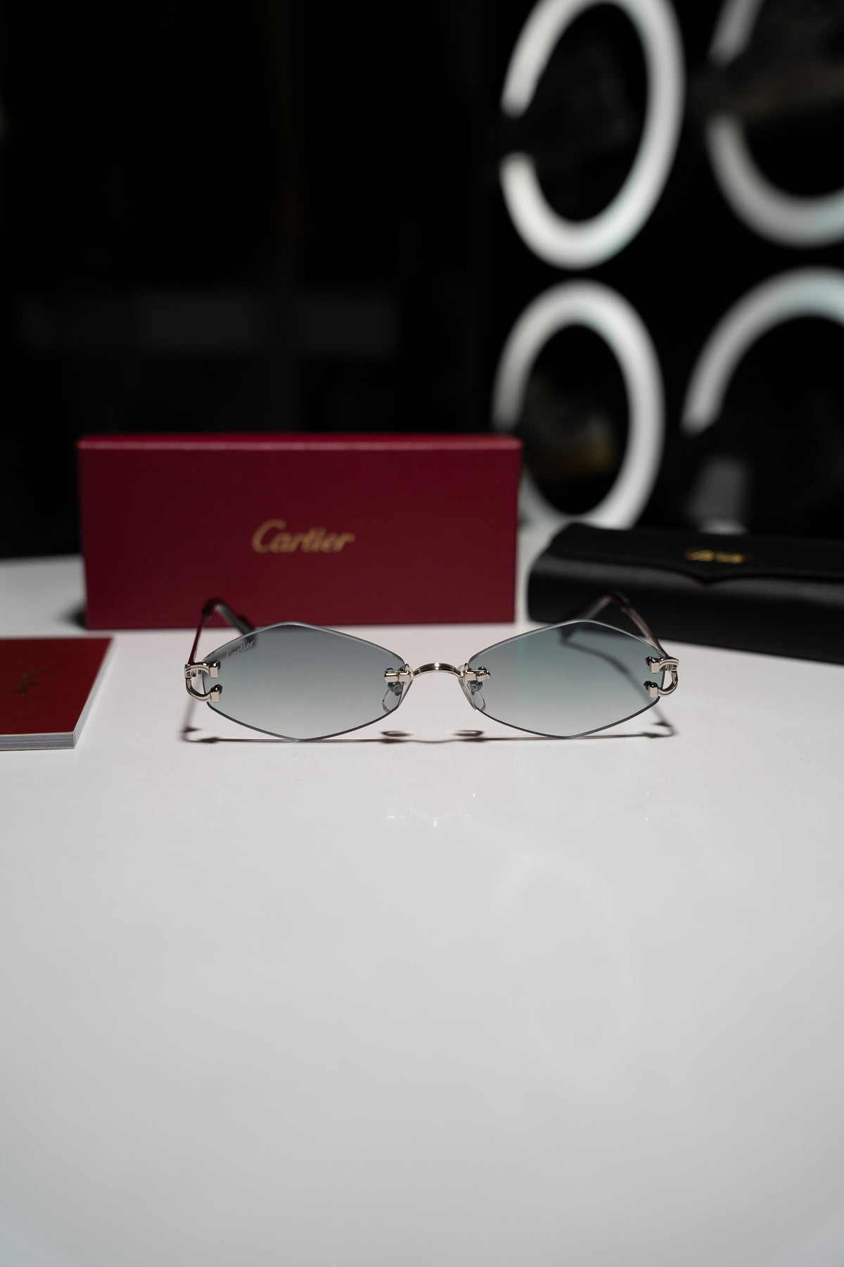 CARTIER SIGNATURE C BLUE LENS
