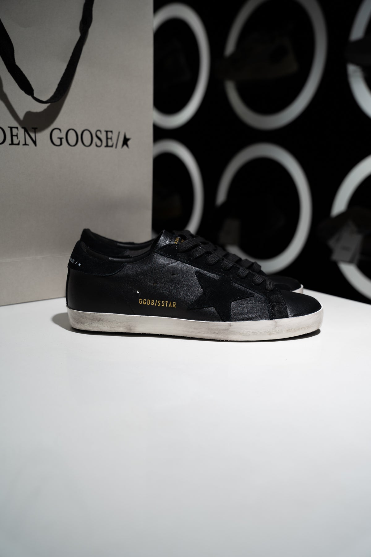 GOLDEN GOOSE SSTAR ALL BLACK
