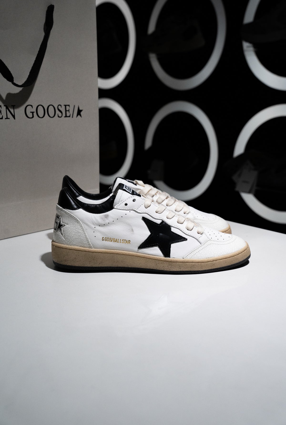 GOLDEN GOOSE BALLSTAR BLACK