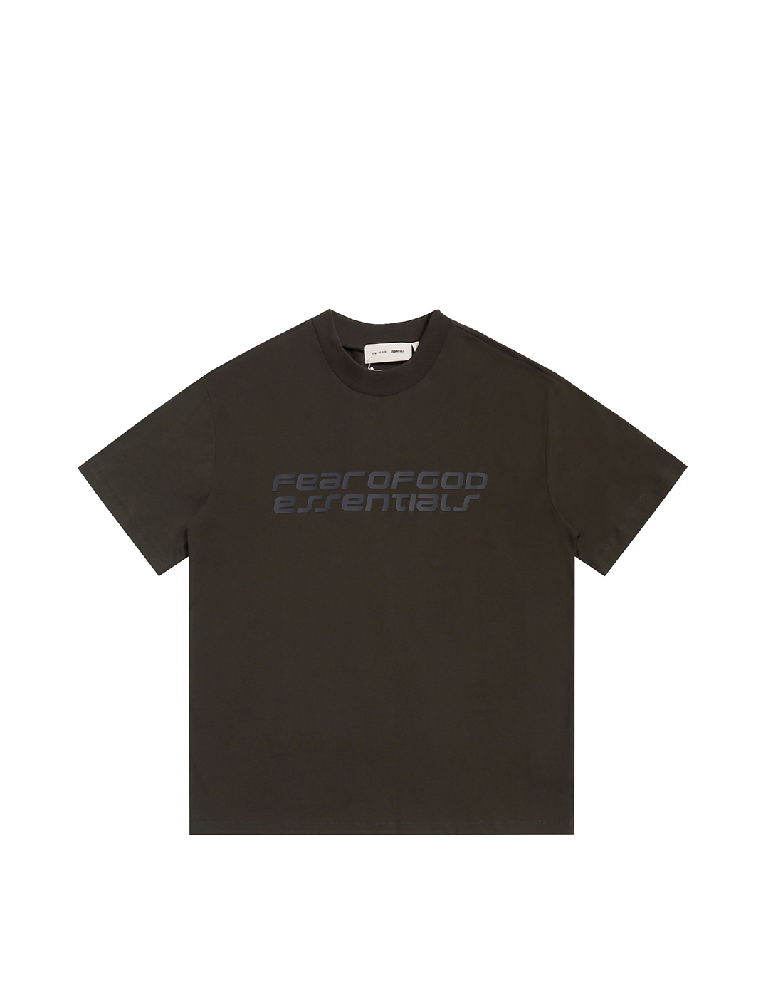 CAMISETA FEAR OF GOD ESSENTIALS DARK BROWN S26
