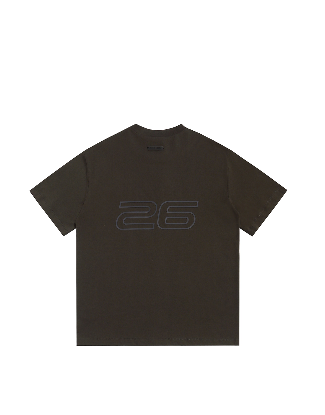 CAMISETA FEAR OF GOD ESSENTIALS DARK BROWN S26