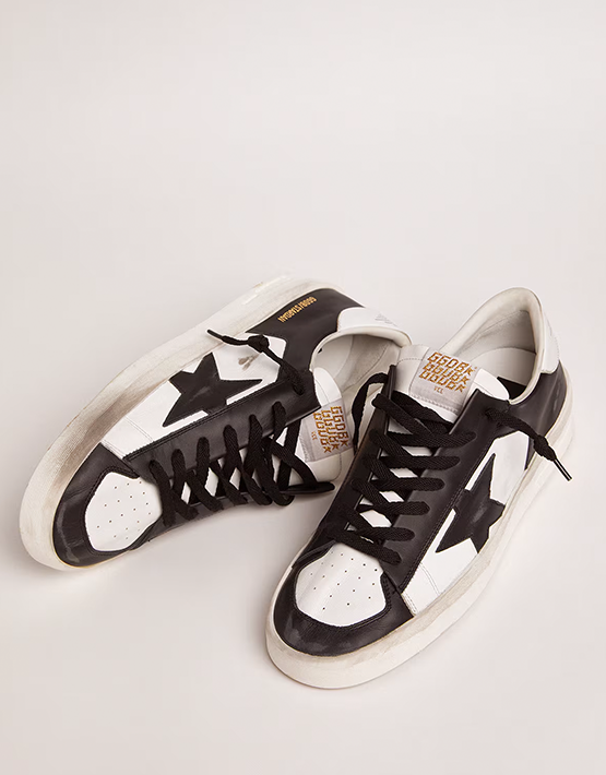 TENIS GOLDEN GOOSE STARDAN BLACK/WHITE