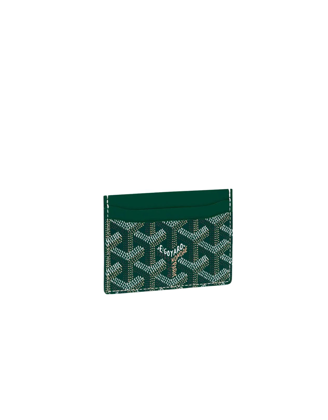 TARJETERO GOYARD SAINT SULPICE GREEN