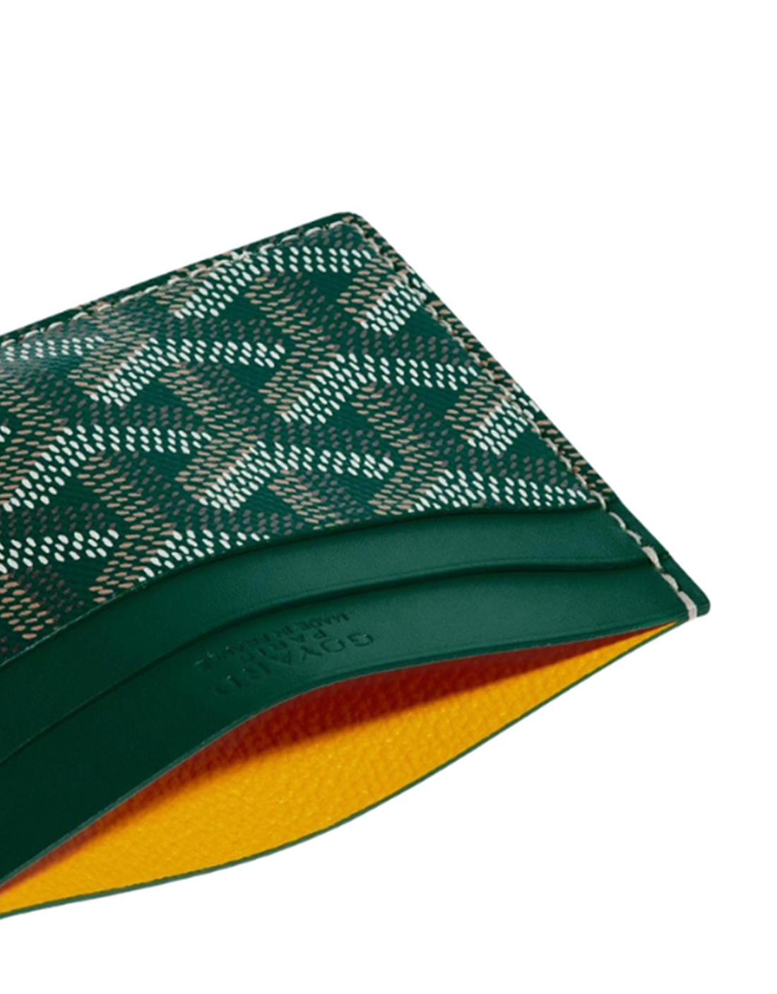 TARJETERO GOYARD SAINT SULPICE GREEN