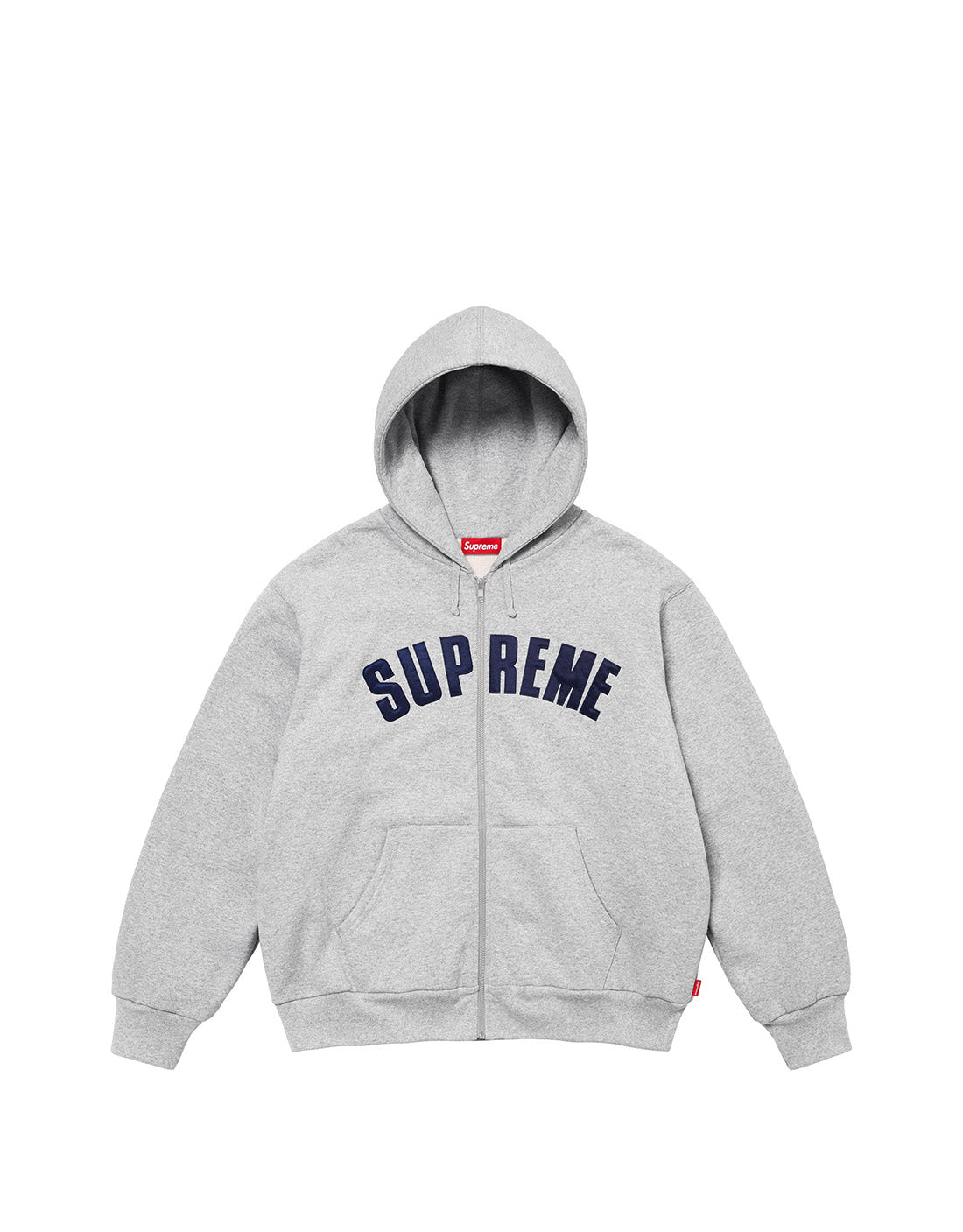 Hoodie Supreme Arc Thermal Zip Up Grey