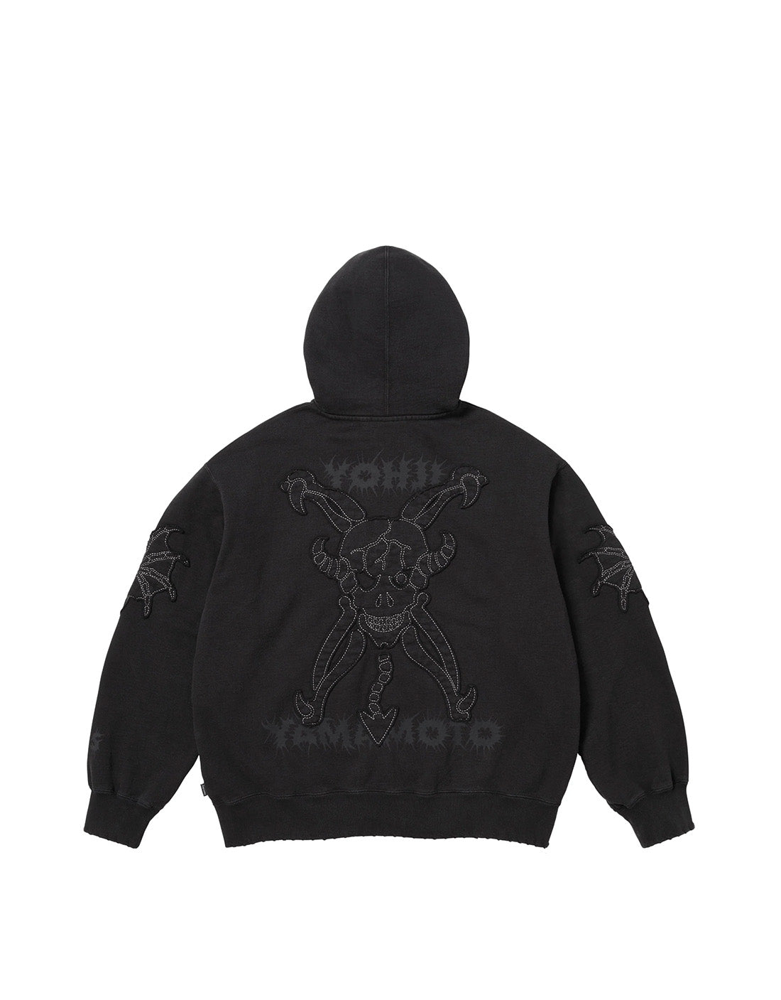 Hoodie Supreme Y's by Yohji Yamamoto Zip Up Black
