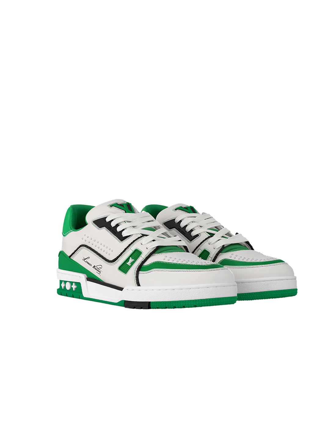 LV TRAINERS WHITE GREEN SP