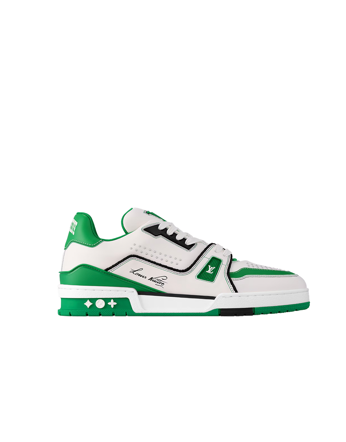 LV TRAINERS WHITE GREEN SP