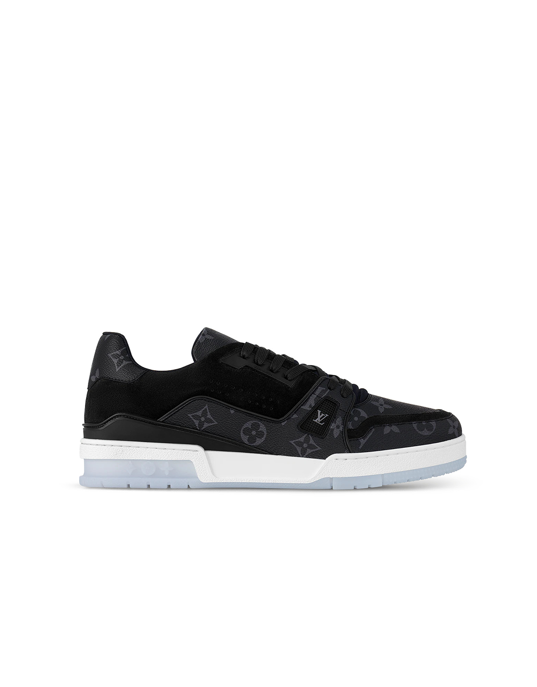 LV TRAINERS MONOGRAM LEATHER BLACK