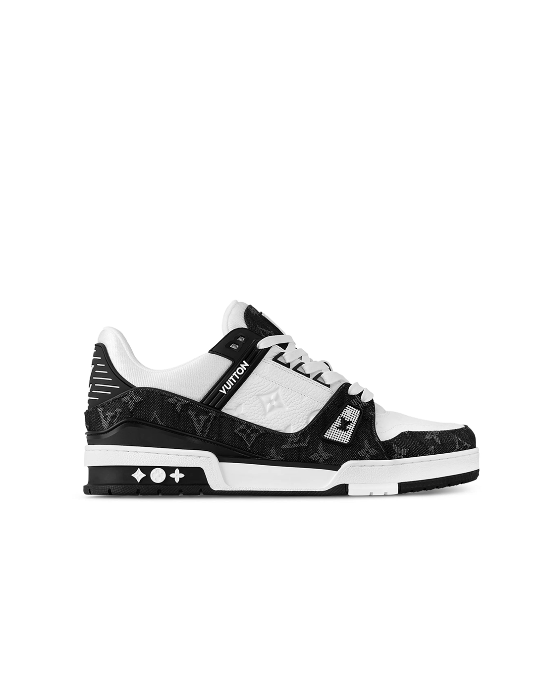 LV TRAINERS MONOGRAM BLACK
