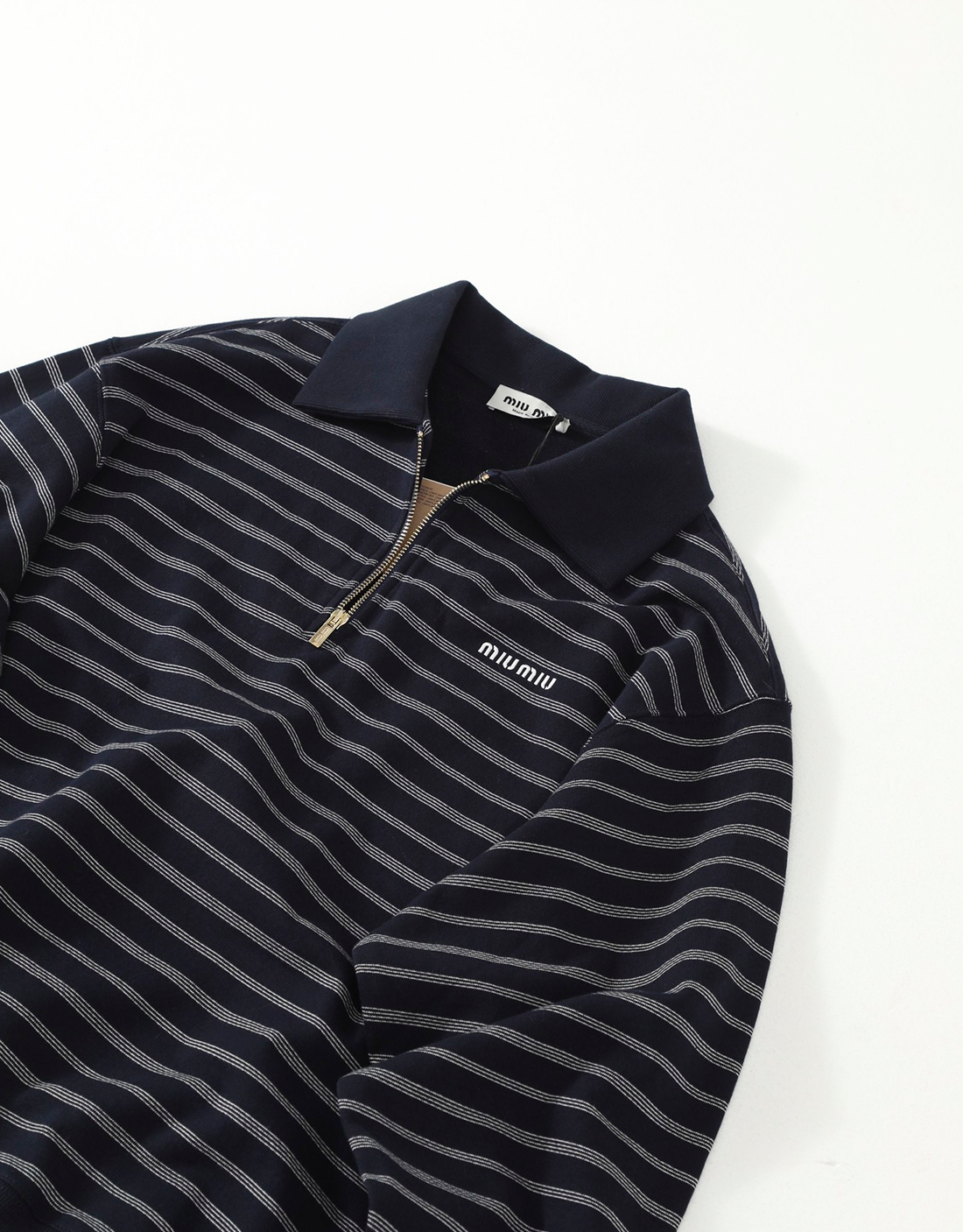 CAMIBUSO POLO MIU MUY BLUE LINE
