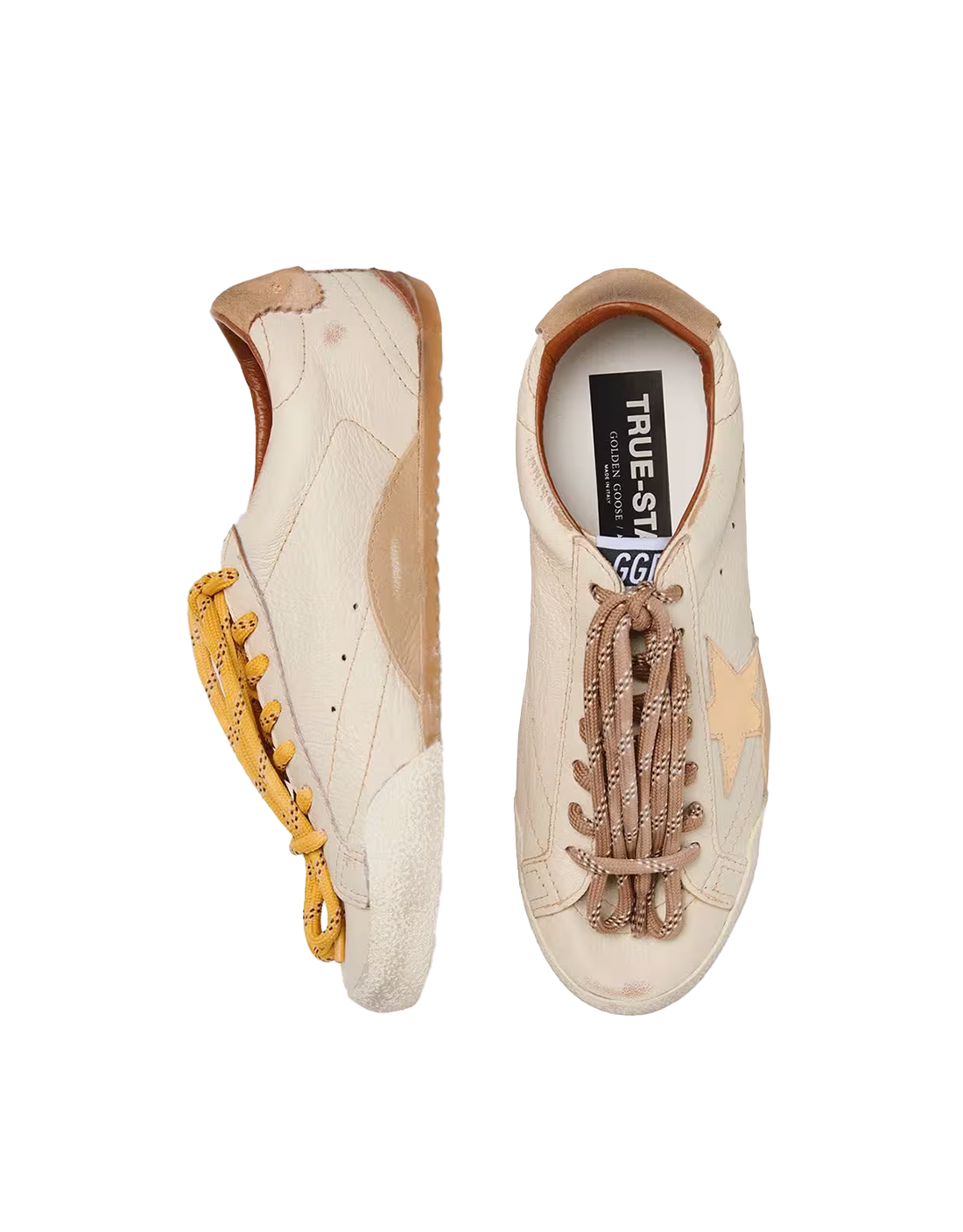 GOLDEN GOOSE TRUE STAR BEIGE
