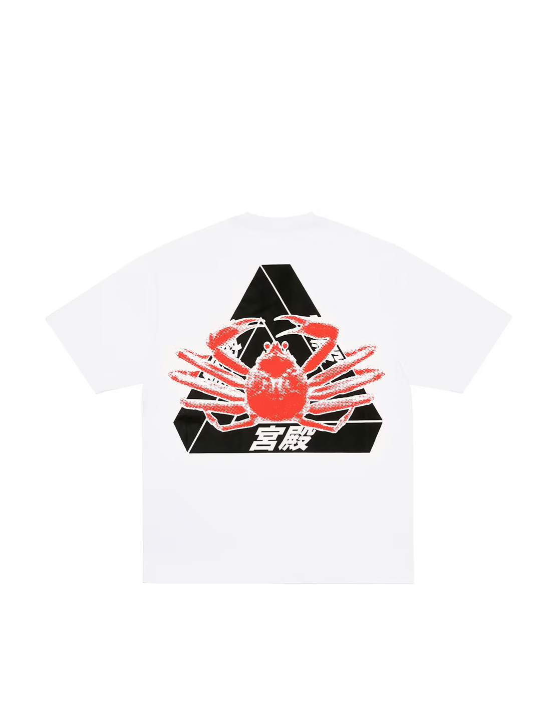 CAMISETA PALACE OSAKA CRAB WHITE
