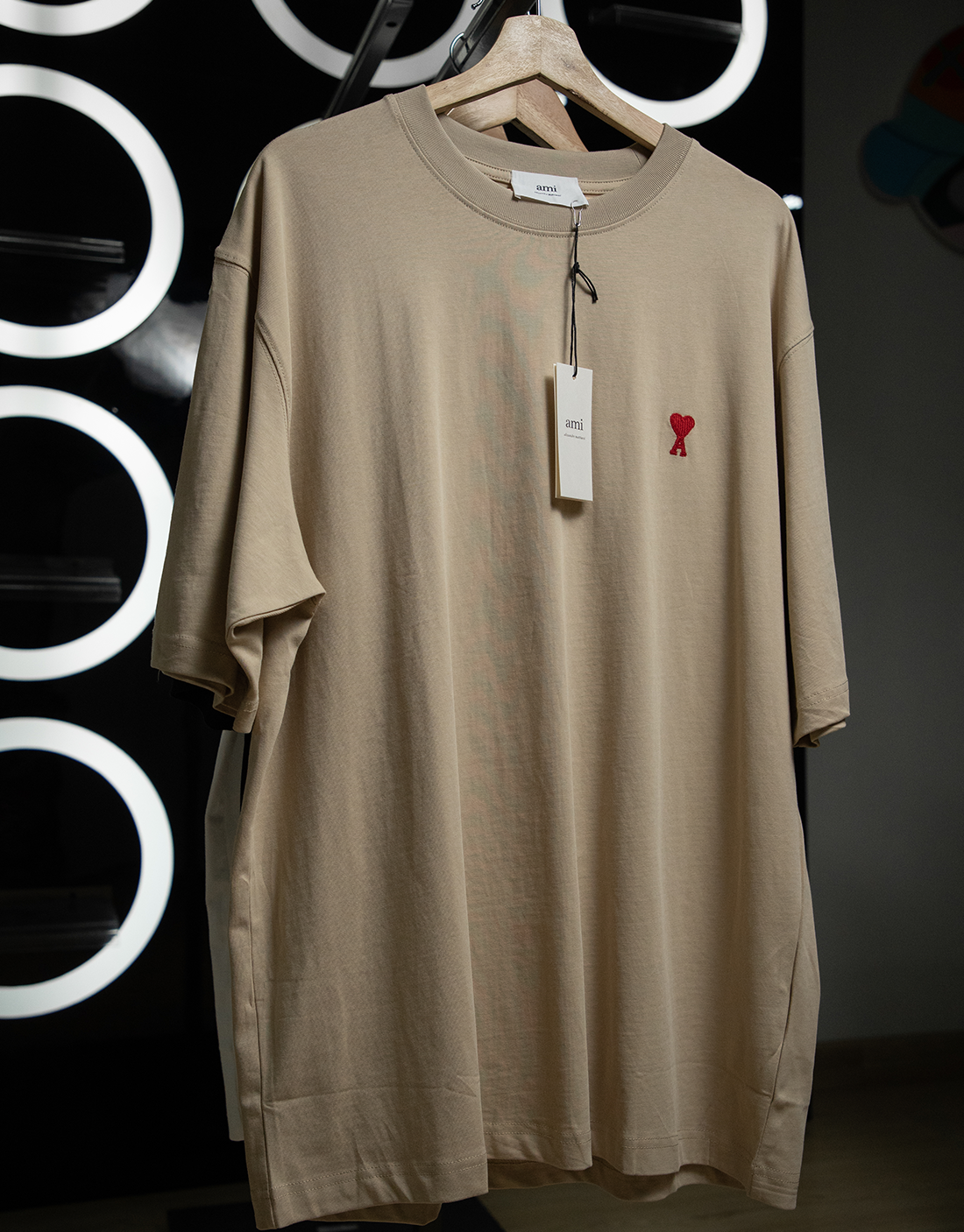 CAMISETA AMI PARIS BROWN