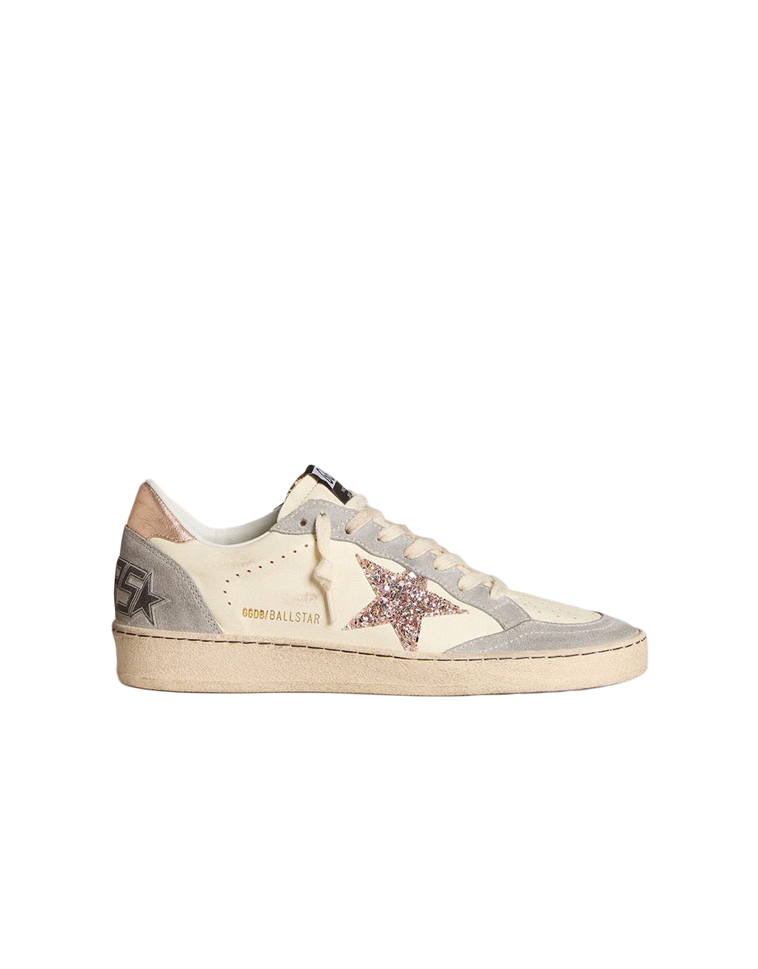 GOLDEN GOOSE BALLSTAR PURPLE/WHITE
