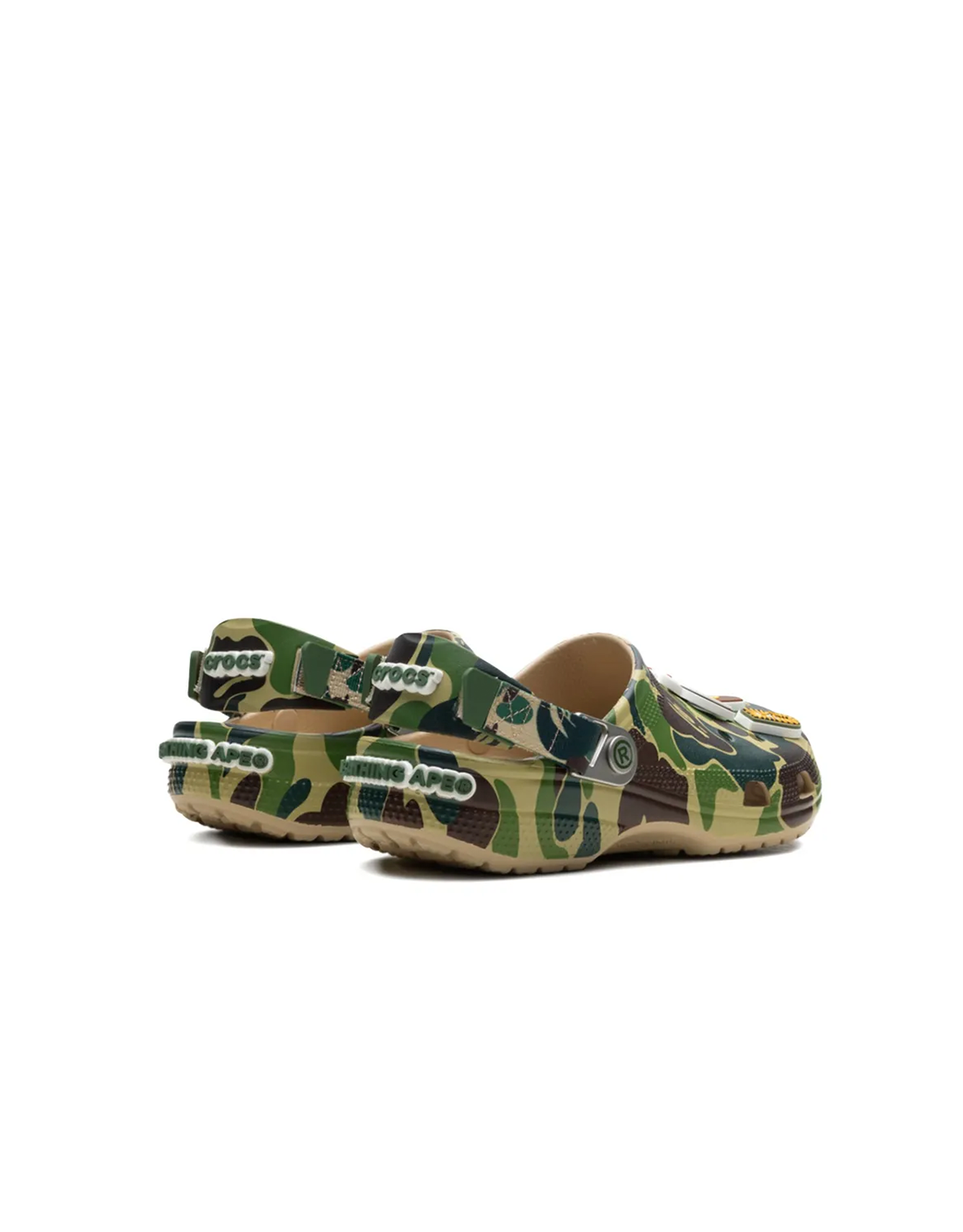 BAPE x CROCS GREEN CAMO