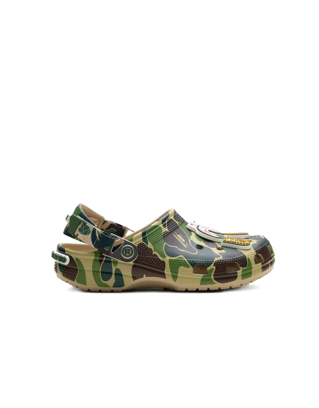 BAPE x CROCS GREEN CAMO