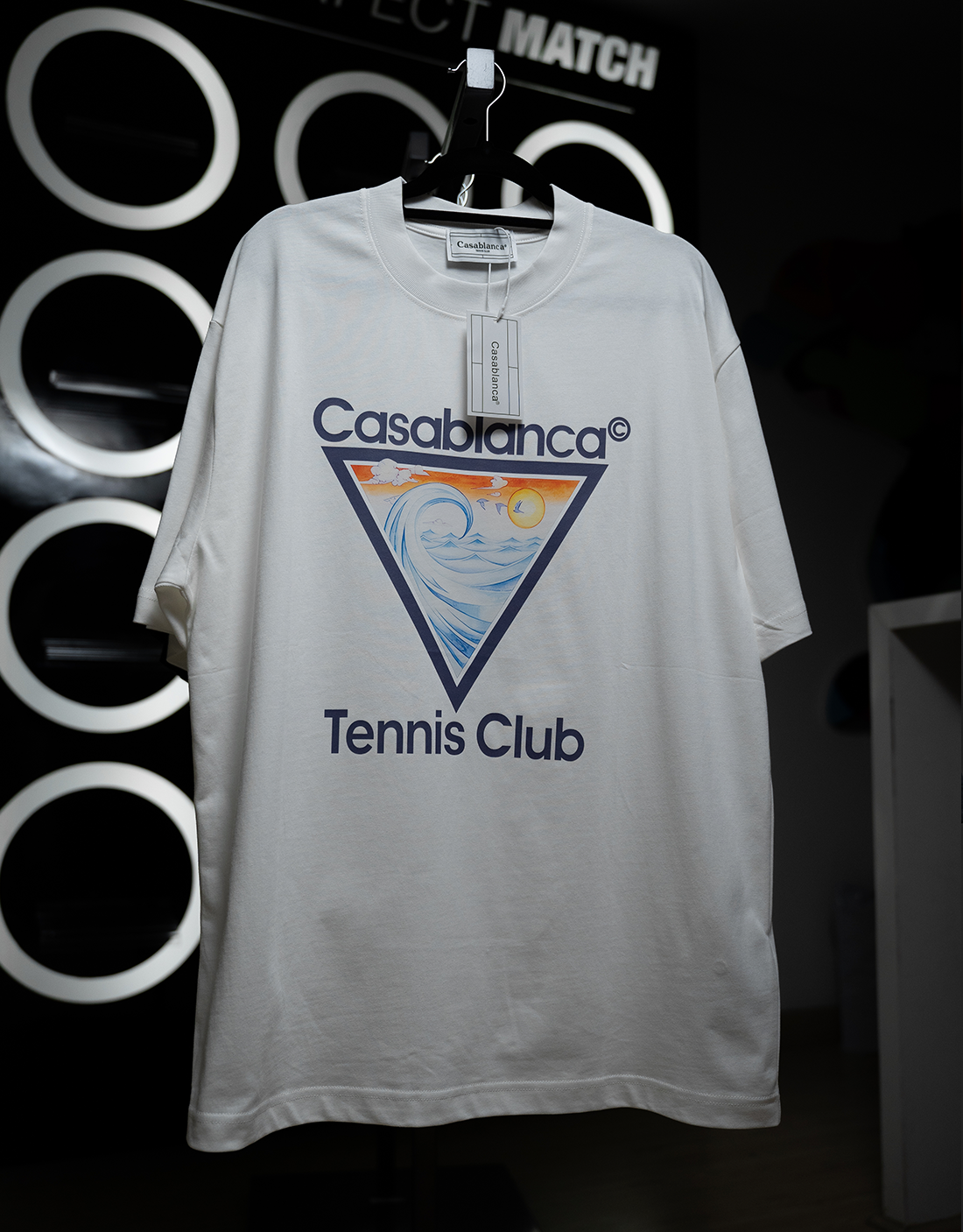CAMISETA CASABLANCA BLANCA CLUB ICON