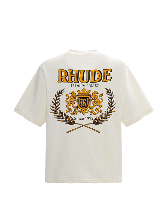 CAMISETA RHUDE CIGARETTE BEIGE