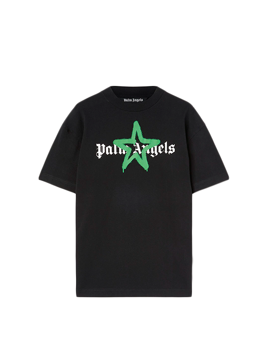 CAMISETA PALM ANGELS GREEN STAR