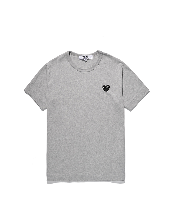 CAMISETA COMME DES GARCON DOUBLE HEART GREY