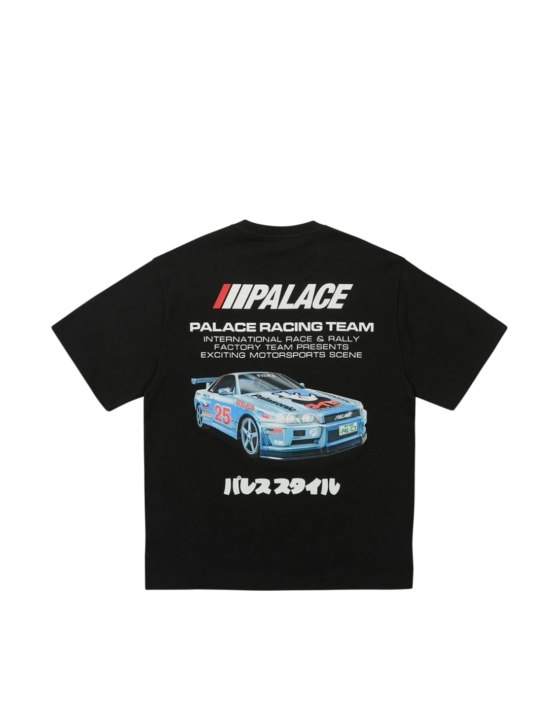 CAMISETA PALACE "DROP49 RACE" NEGRA