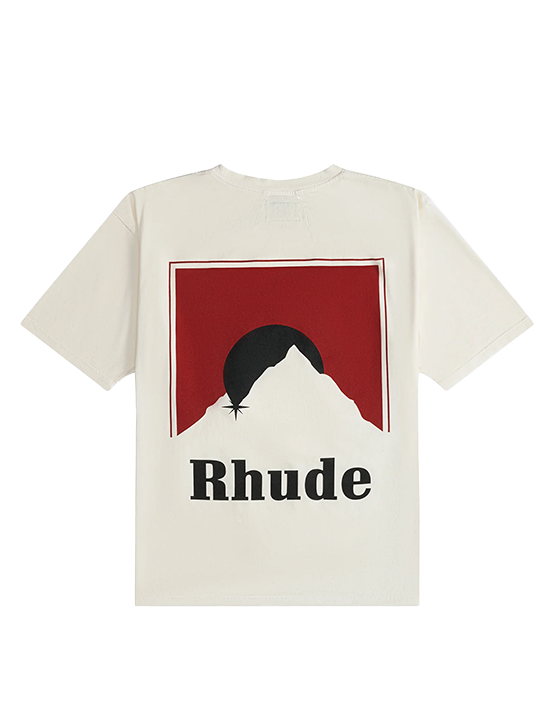 CAMISETA RHUDE MOONLIGHT BEIGE