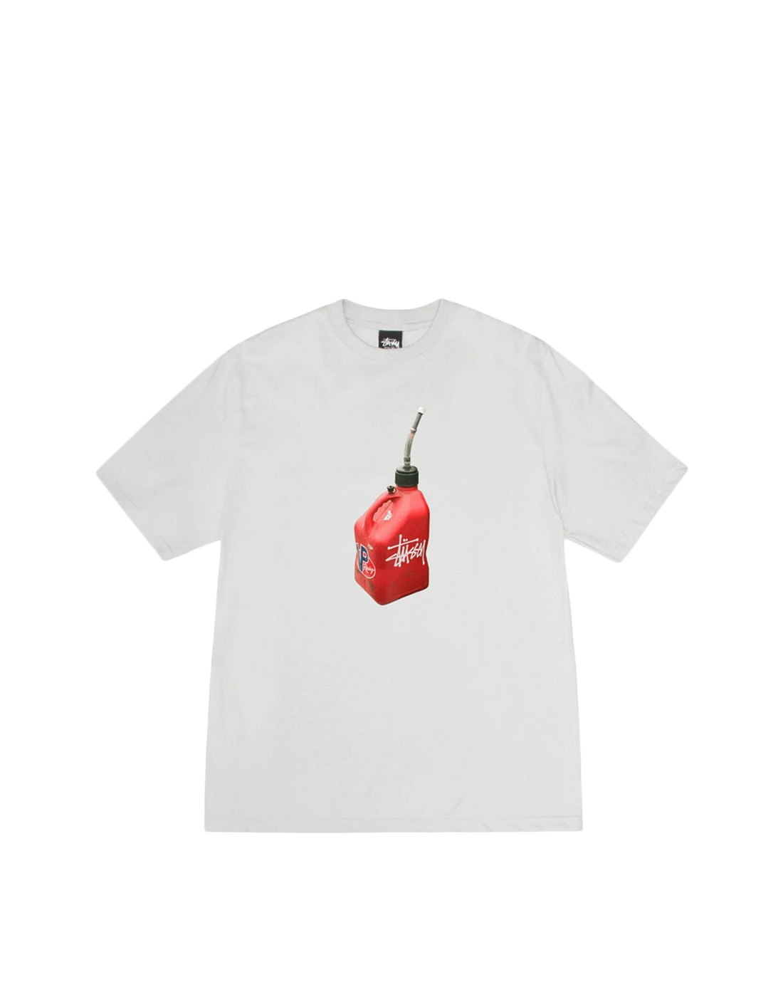 CAMISETA STUSSY "FUELED" BLANCA
