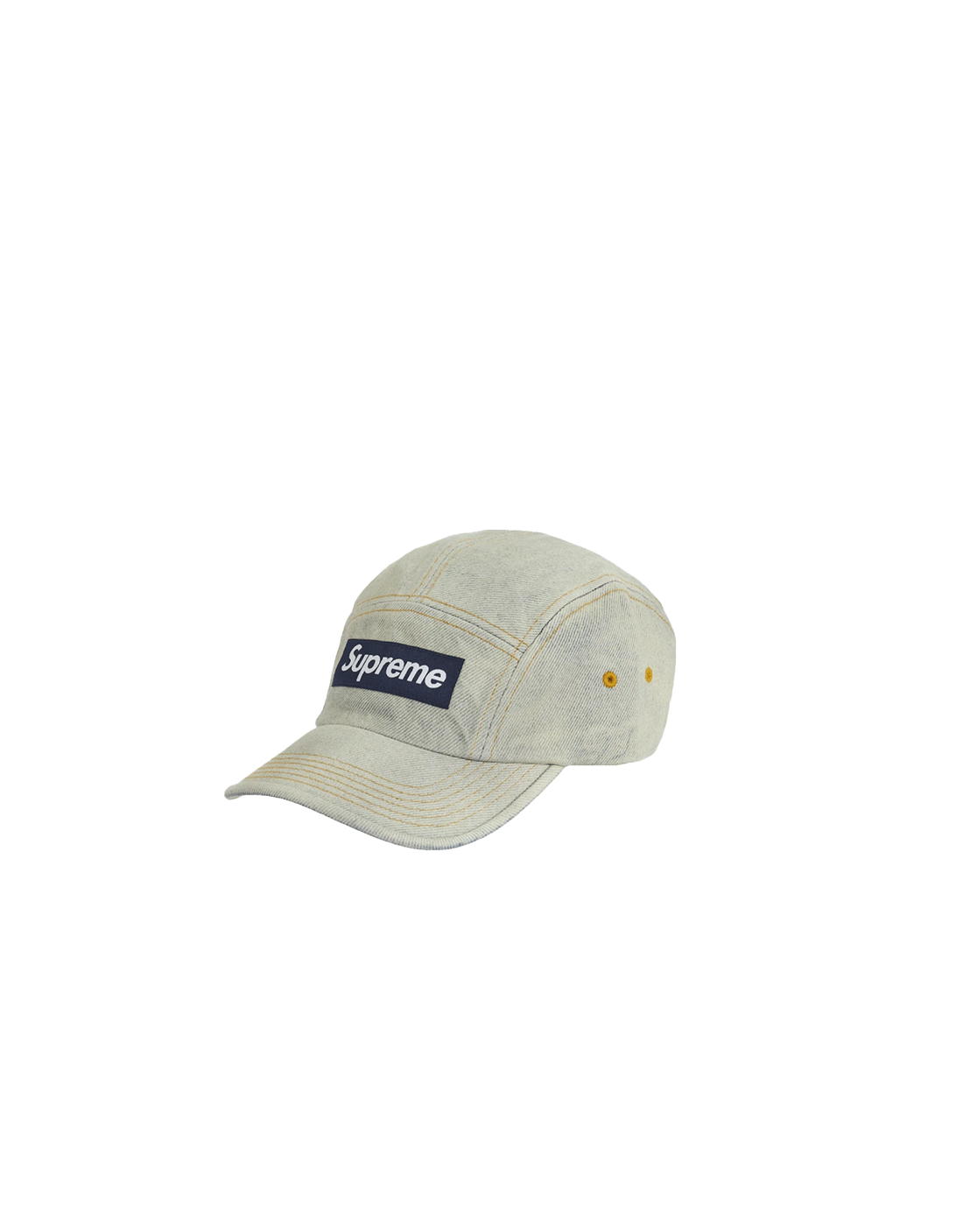 GORRA SUPREME DENIM CAMP DIRTY INDIGO