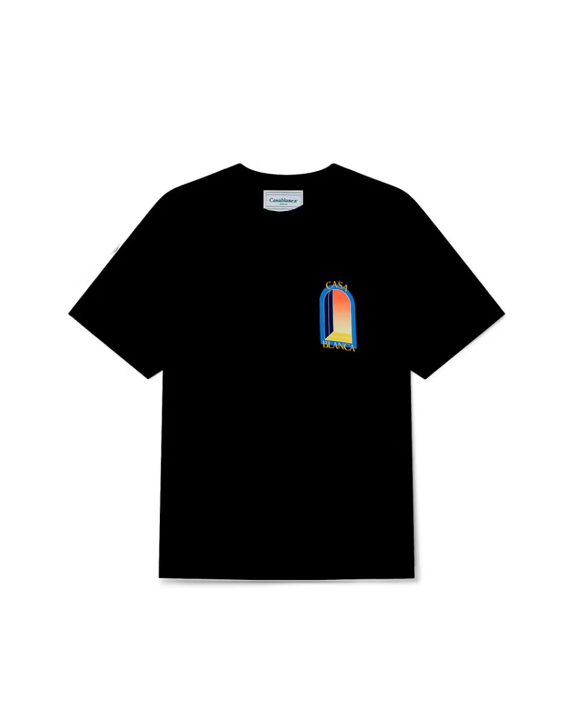 CAMISETA CASABLANCA NEGRO L'ARCHE DE JOUR