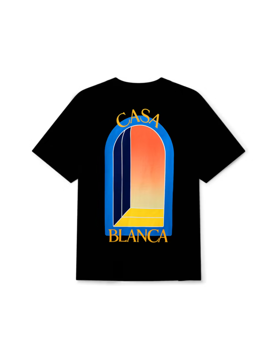 CAMISETA CASABLANCA NEGRO L'ARCHE DE JOUR