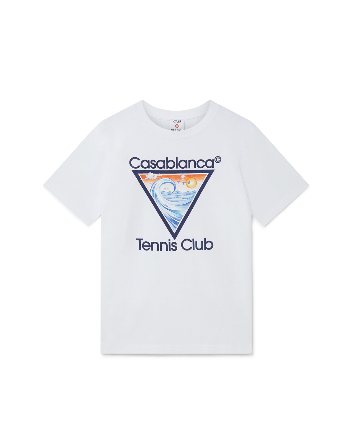 CAMISETA CASABLANCA BLANCA CLUB ICON