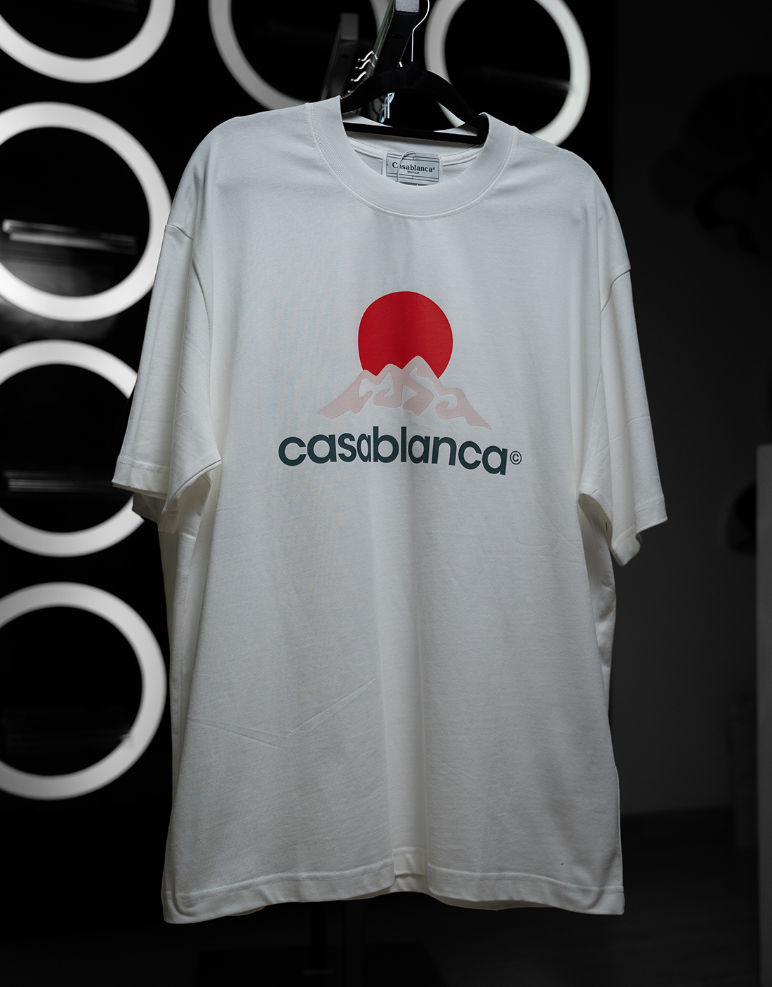 CAMISETA CASABLANCA MONTAGNE BLANCA