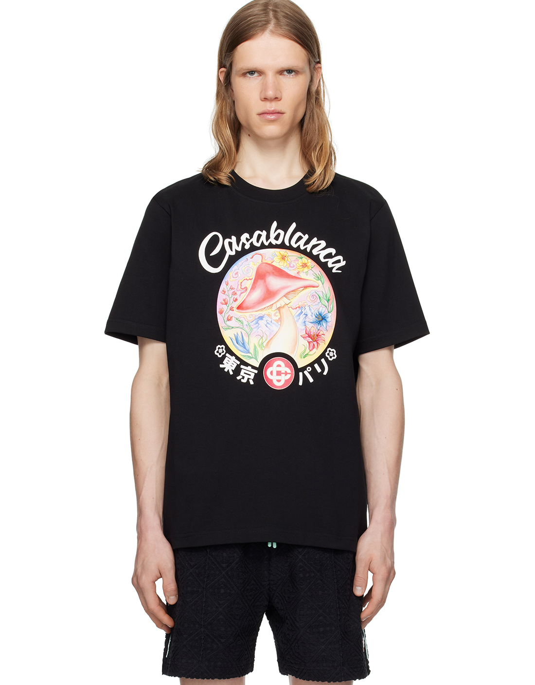 CAMISETA CASABLANCA MUSHROOM EMBLEM