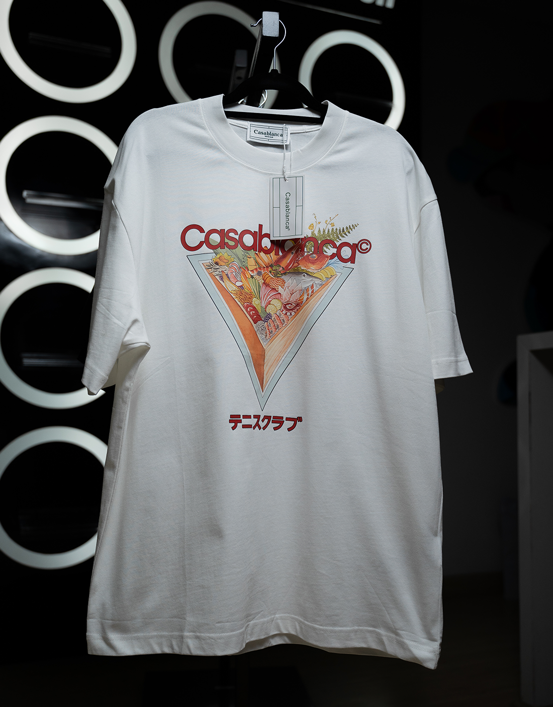 CAMISETA CASABLANCA CLUB ICON BLANCA