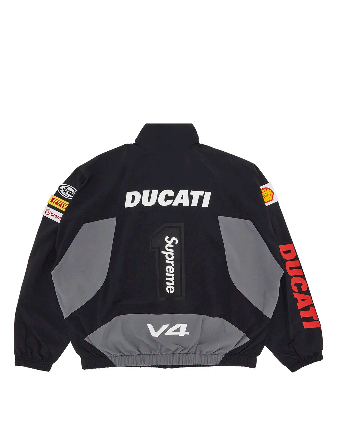 Chaqueta Supreme x Ducatti Track black