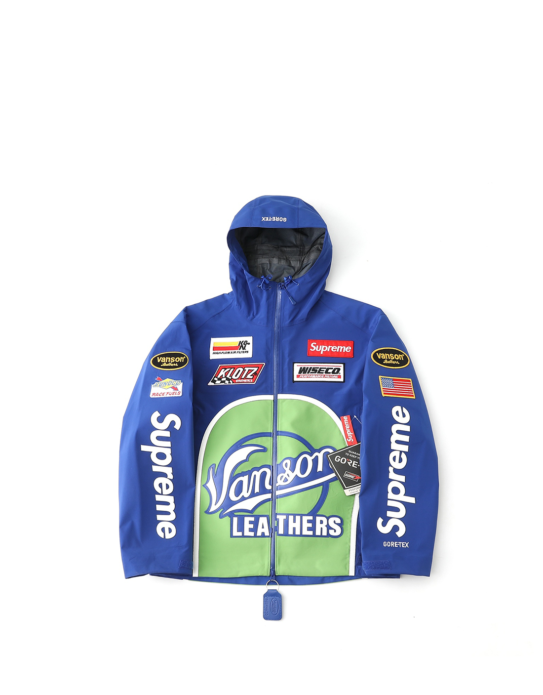 Chaqueta Supreme Vanson Leathers GORE-TEX shell BUE